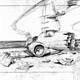 Image for article titled Original Art From Lost Reveals A Different Crashlanding Scenario